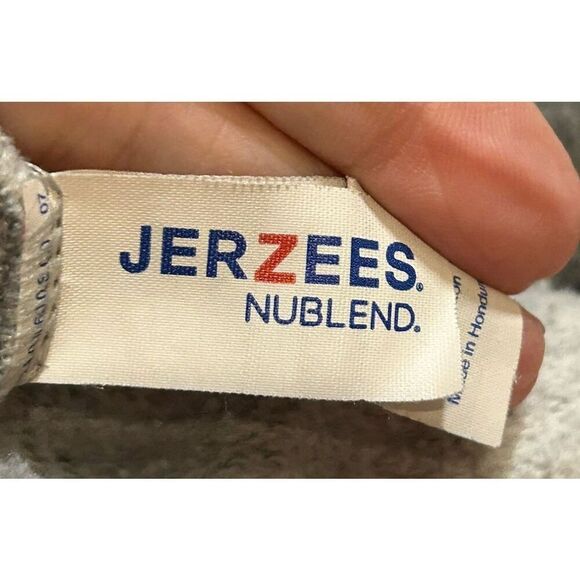 Jerzees NuBlend Sweatpants Small Gray Drawstring Waist Classic Sweats - Maine - Picture 3 of 5
